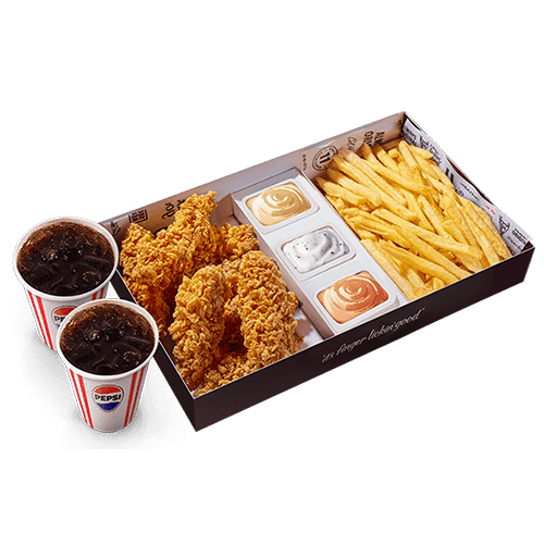 Strips Chips N' Dips